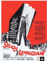Studs Lonigan 1960 ORIGINAL Vintage 9x12 Industry Ad Christopher Knight - £24.10 GBP