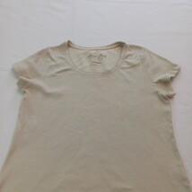 Faded Glory FGL14800 Ladies Beige/Stone Cotton Blend Stretch Top Tee Size Large image 6