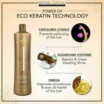 5X Brasil Cacau Eco Keratin Treatment Original Bottles = 1500ml / 50.4oz Step 2 - £99.64 GBP