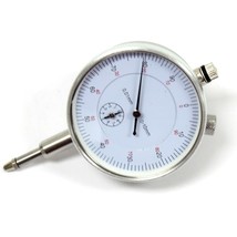 2-3/8&quot; Aluminum Dial Gauge Indicator 0.01mm Graduation 0-100 Reading  Lu... - $15.99