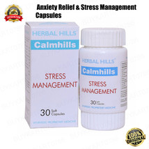 Herbal Hills Calmhills Anxiety Relief Stress Management 30 Capsule Free ... - £22.64 GBP