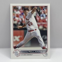 2022 Topps Update Series Andre Pallante Base RC US59 St. Louis Cardinals - £1.53 GBP