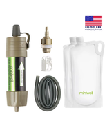 Portable Water Filter Straw 2000L for Camping Hiking Emergency Survival - $43.99