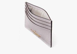 Kate Spade Madison Lilac Studded Faux Pearls Small Slim Card Holder KG162 - $658.58 MXN