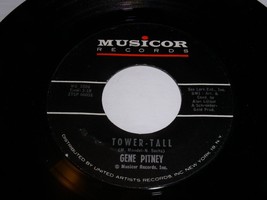 Gene Pitney Tower Tall Half Heaven Half Heartache 45 RPM Vintage Musicor Label - £9.43 GBP