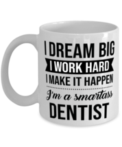 Dentist Coffee Mug - 11 oz Tea Cup For Office Co-Workers Men Women - I Dream  - £11.94 GBP