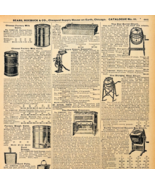 1901 Dairy Milk Cans Churns Reproduction Advertisement Sears Agricultura... - $366.69 MXN