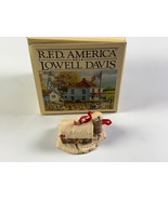Schmid Lowell Davis Country Christmas Barn Ornament Schmid 1989 Figurine... - $25.37 CAD