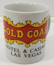 AG) Hayes Vintage Gold Coast Hotel &amp; Casino Las Vegas Souvenir Coffee Mug - £7.77 GBP