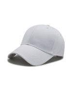 White Color Men&#39;s Cotton Baseball Adjustable Hat Cap Ball Plain Washed S... - £7.98 GBP