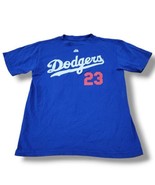 Majestic Shirt Size Medium Youth Los Angeles Dodgers Adrian Gonzalez 23 ... - £23.35 GBP