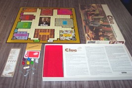VINTAGE 1972 CLUE Parker Brothers Classic Detective Family Board Game CO... - £59.35 GBP
