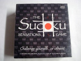 New Sealed The Sudoku Sensations Game 2005 Hasbro &amp; Parker Brothers #44274 - $7.99