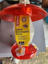 Stokes Select Jubilee Flower Hummingbird Nectar Feeder With Hanger - £13.45 GBP