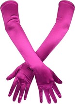 EXTRA-LONG Opera Gloves Party Princess Dressup Cosplay Costume Women Girls-PINK - £4.60 GBP