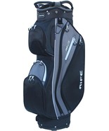 Rife RF-LITE Black and Gray 14 Way Cart Bag 9.5&#39;&#39; Lightweight Nylon Golf... - $133.96 CAD