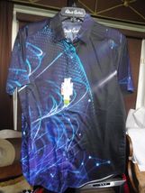 Robert Graham Meta Future Short Sleeve Shirt Size 4XL NWTS image 2