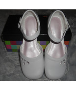 Stride Rite Girls Valerie Jr White Leather Pearl Decor Dress Shoes 10.5 ... - £35.85 GBP