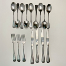 16 Pc ONEIDA WMA ROGERS Deluxe Stainless COLONIAL MOOD SHELL, Fork Spoon... - £21.60 GBP