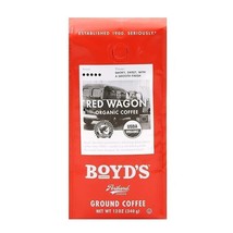 Boyd&#39;s Ground Coffee – Red Wagon Organic - Blended from 100% Arabica 12oz - £12.90 GBP