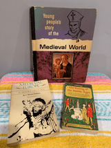 Middle Ages Medieval Book Lot of 3-Europe Vintage Good Condition - £8.32 GBP