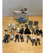 1995-1997 STAR WARS Kenner POTF - Lot of 23 Loose Figures 2 Vehicles - $2,350.02 MXN