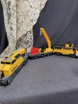 Caterpillar CAT Construction Express Motorized Toy Train W/ track Working - £19.46 GBP