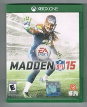 EA Spots Madden NFL 15 Xbox One video Game Disc &amp; Case - £10.91 GBP