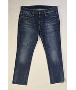 Joe&#39;s Jeans Mens The Brixton Straight Denim Dark Blue Size 32 (34x30.5) ... - $25.13