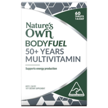 Nature&#39;s Own Bodyfuel 50+ Multivitamin - Multi Vitamin for Energy 60 Tablets - £74.11 GBP