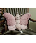 Jellycat Huge Beatrice Butterfly - Huge Pink Butterfly 20” Wingspan Rare... - $3,768.53 MXN