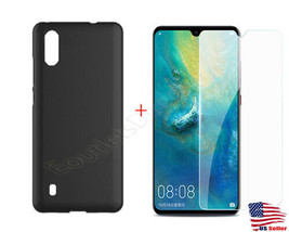 New Soft Slim TPU Case Cover And + 9H Tempered Glass For ZTE Blade A5 2020  - £7.44 GBP