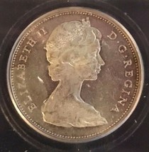 1965 Canadian Silver Dollar $1 Coin, Graded ICG - MS62 (Free Worldwide Shipping) - £21.71 GBP