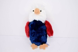 Aurora World Red, White, &amp; Blue Liberty Eagle Plush 9&quot; Stuffed Animal 2018 - £12.42 GBP