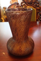 Vintage Raymor Mid Century Glass Modern Vase, original sticker  - £75.16 GBP