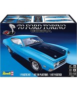 Revell 1970 Ford Torino Cobra Plastic Model Kit 1/24 Scale #85-4534 Sealed - $34.19
