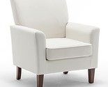 Contemporary Accent Arm Chair With Birch Wood Frame And Microfiber Uphol... - $258.99