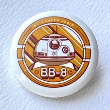 BB-8 Disney Star Wars Robot Astromerch Droid Button Pinback 1.25” - £7.82 GBP
