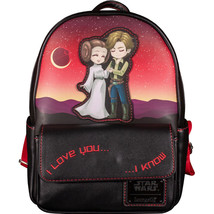 Star Wars Princess Leia &amp; Han Solo US Exclsive Mini Backpack - £77.99 GBP