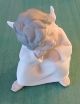 Lladro - Angel Thinking - 4539 - Matte Finish - Boxed - Very Good Condition! - £31.96 GBP
