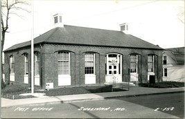 Vtg Postcard RPPC 1940s Sullivan Missouri MO - Post Office Building UNP - £10.41 GBP