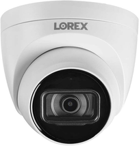 Indoor/Outdoor 4K IP Dome Security Camera, Add-On Metal Dome Camera for W - £151.81 GBP