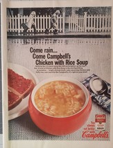 Campbells Soup Advertisement Vintage 1966 - £10.47 GBP