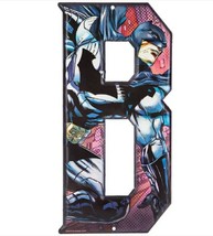 Dc Comics: Batman: Superhero: Letter &quot;B&quot; :Metal Sign: The Dark Knight: Brand New - £12.69 GBP