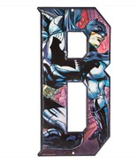 DC COMICS: BATMAN: SUPERHERO: LETTER &quot;B&quot; :METAL SIGN: THE DARK KNIGHT: B... - £12.79 GBP