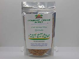 15 oz Cat Grass Mix - Wheatgrass, Flax and Barley Seed. Seeds for Microg... - £10.58 GBP