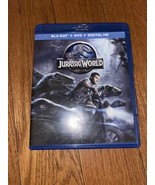 Jurassic World - Blu-ray + Digital DVDs Chris Pratt Free Shipping - £4.91 GBP