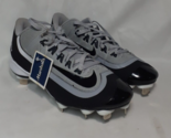 Nike BSBL Men’s Baseball Cleats Shoes Size 7.5 Hurache, Metal Studs. - $17.46