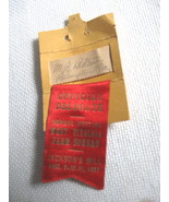 1937 West Virginia Farm Bureau Official Delegate Ribbon - Jackson&#39;s Mill... - $17.71 CAD