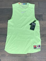 NWT $55: Nike FC Dri-Fit Joga Bonito TV Soccer Tank Top Womens Sz XS Lime Glow - £28.81 GBP